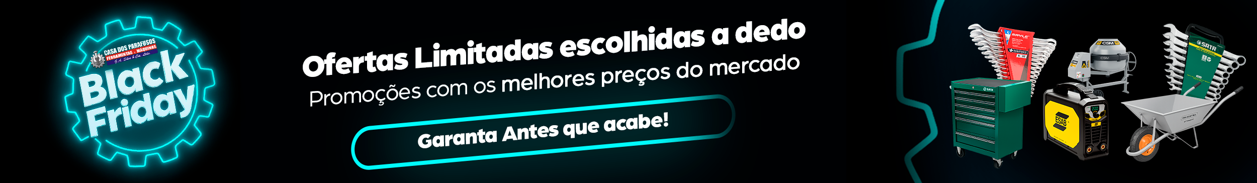 Black Friday | Casa dos Parafusos