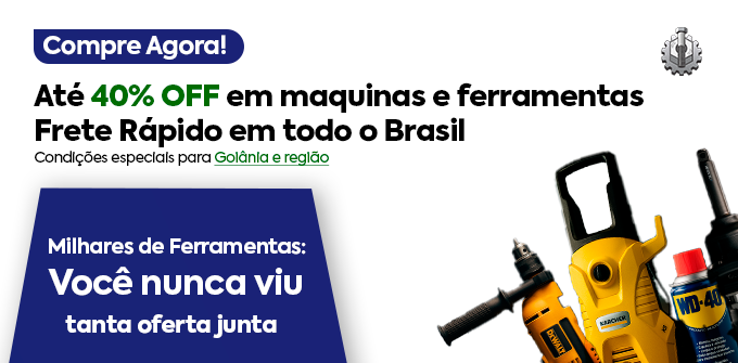 Ofertas de ferramentas em varejo