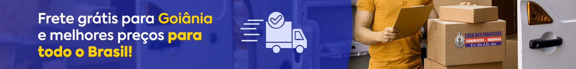 Frete Grátis Goiânia e Região