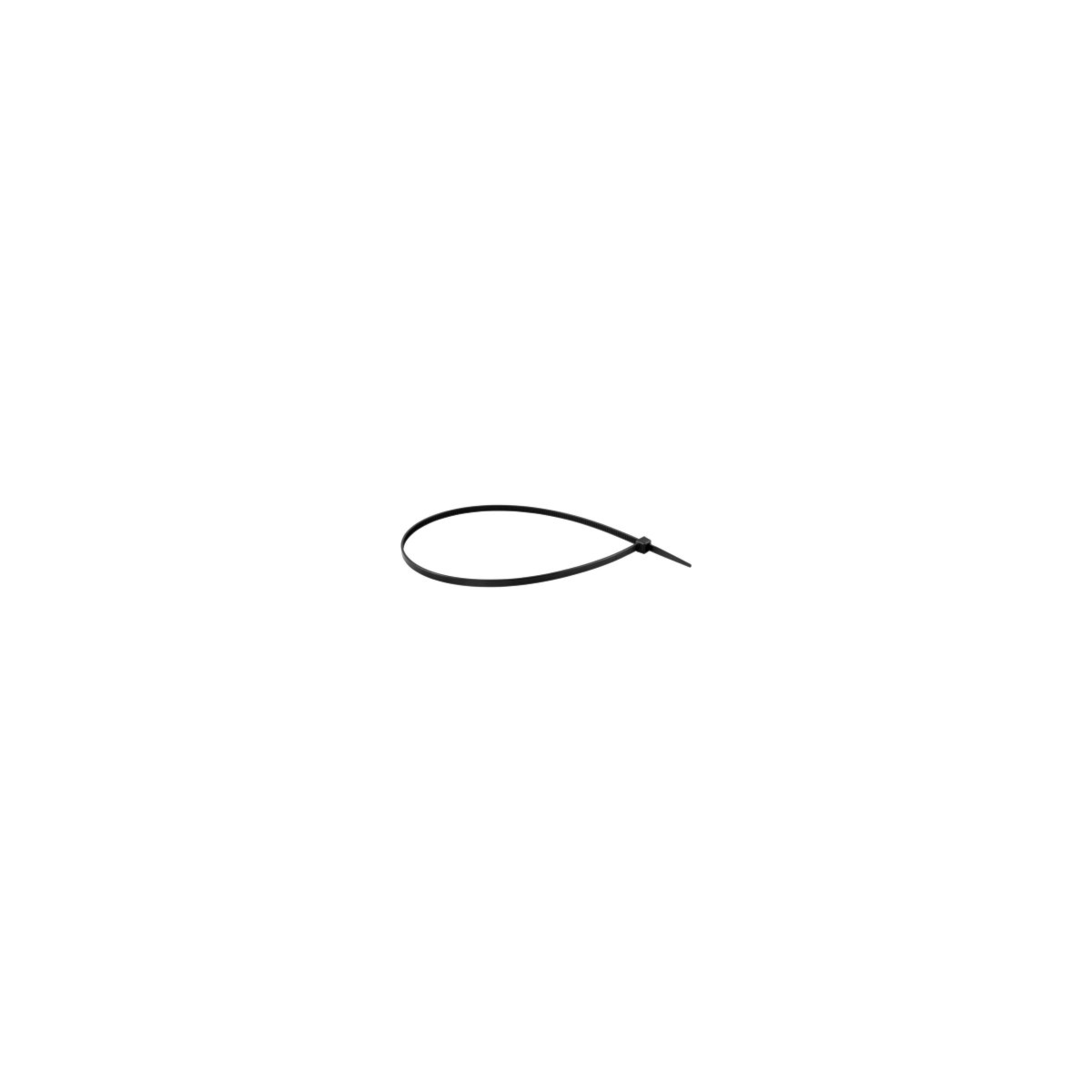 Abraçadeira Nylon Preta 4,8 X 400 (100 unidades) - VONDER-2809040048