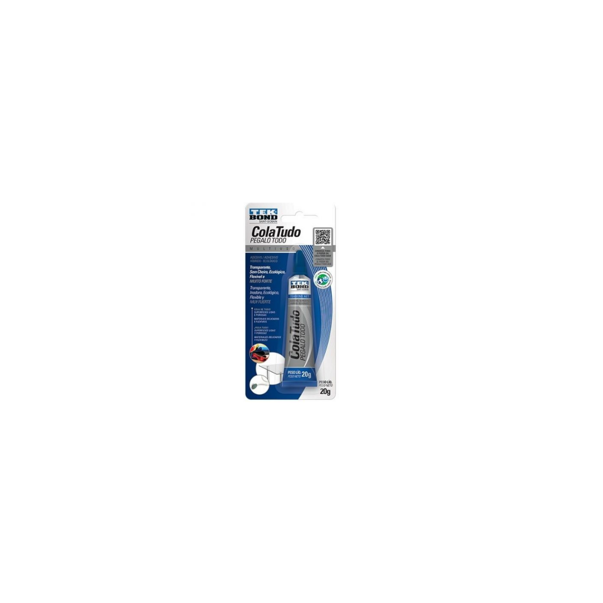 Adesivo Cola Tudo Multiuso 20g - TEKBOND-24317008702