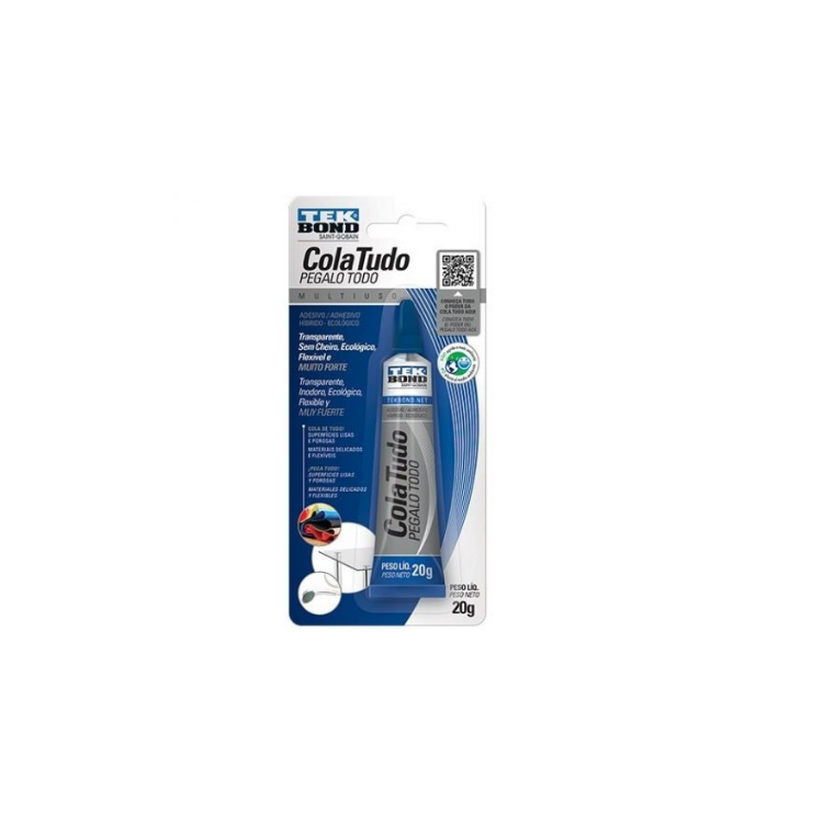 Adesivo Cola Tudo Multiuso 20g - TEKBOND-24317008702