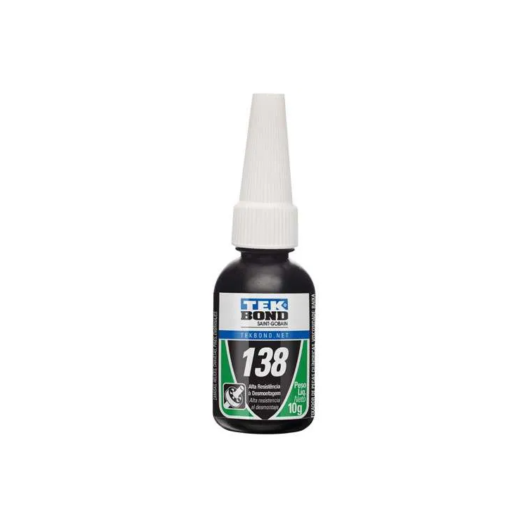 Adesivo Fixa Rolamentos 138 Verde 10gr -TEKBOND-10181004000