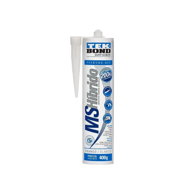 Adesivo MS Híbrido 400GR Branco - TEKBOND-22151006100