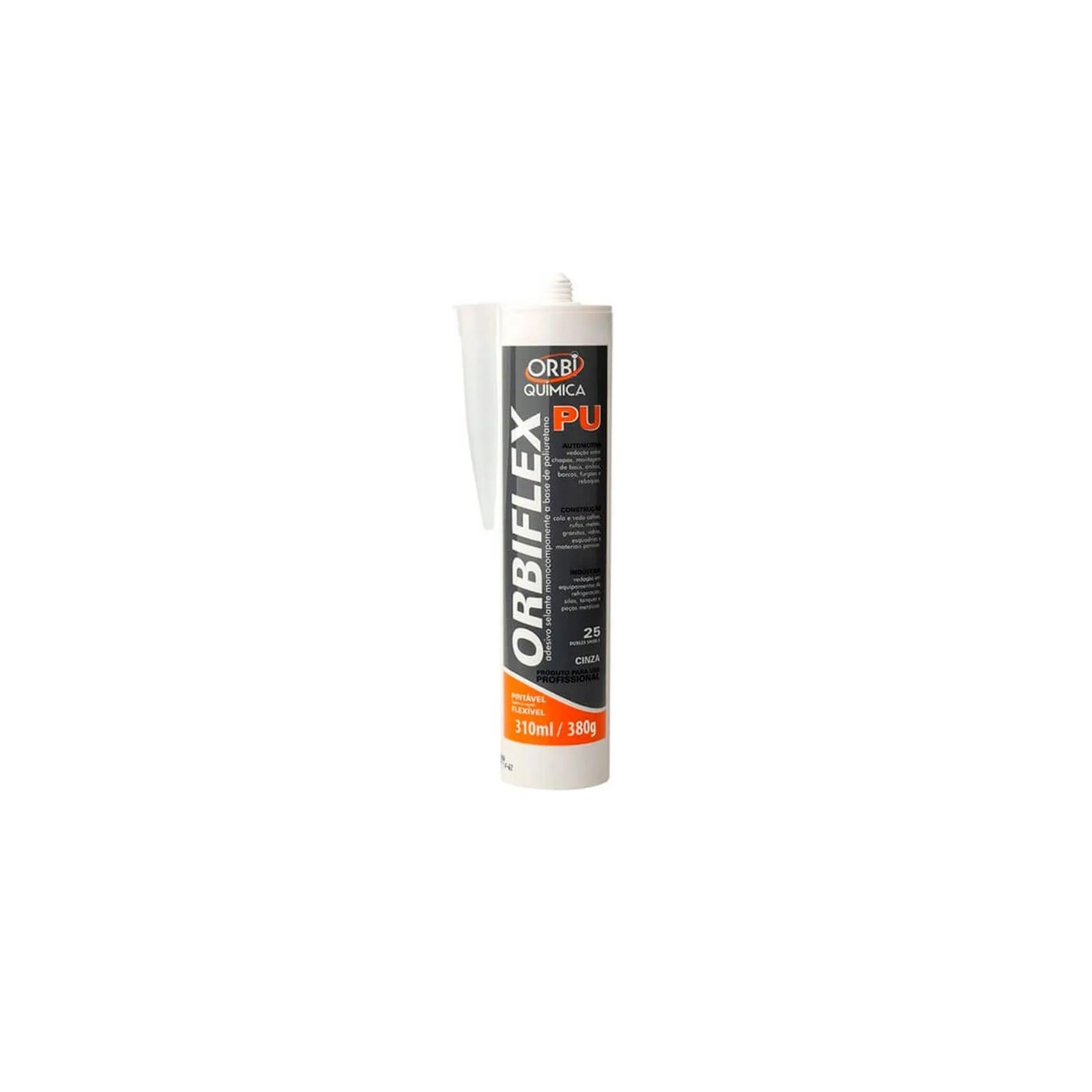 Adesivo Selante Construção Cinza PU40 380GR - ORBI-2463
