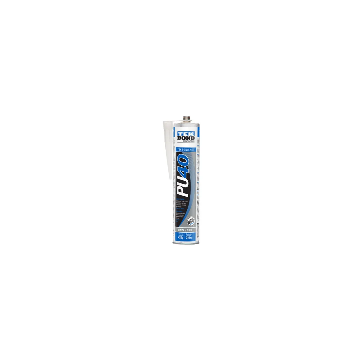 Adesivo Selante PU 40 Cinza 310ML - TEKBOND-21014001000