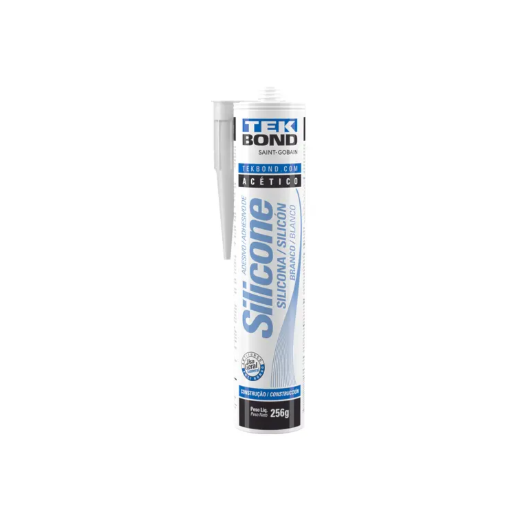 Adesivo Silicone Acético 256GR Branco - TEKBOND-17000016154