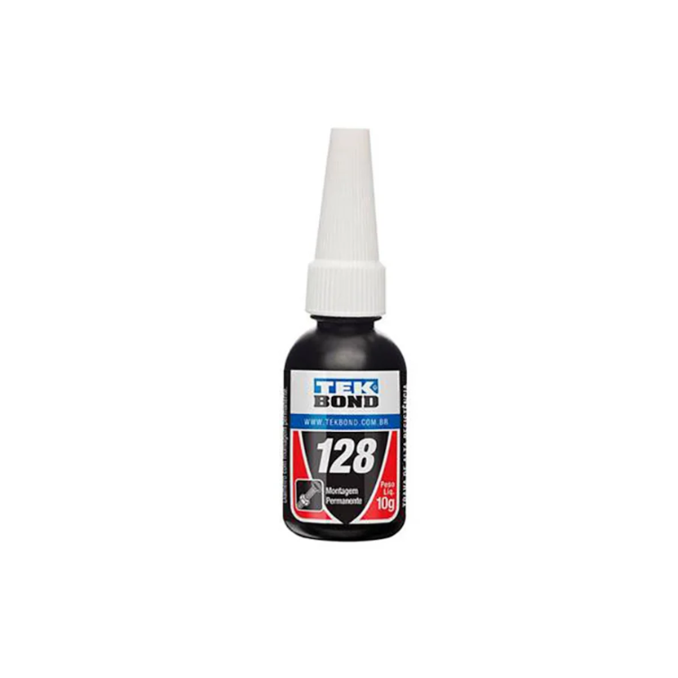 Adesivo Trava Parafusos 128 Alta Resistência Vermelho 10g TEKBOND-10171004000