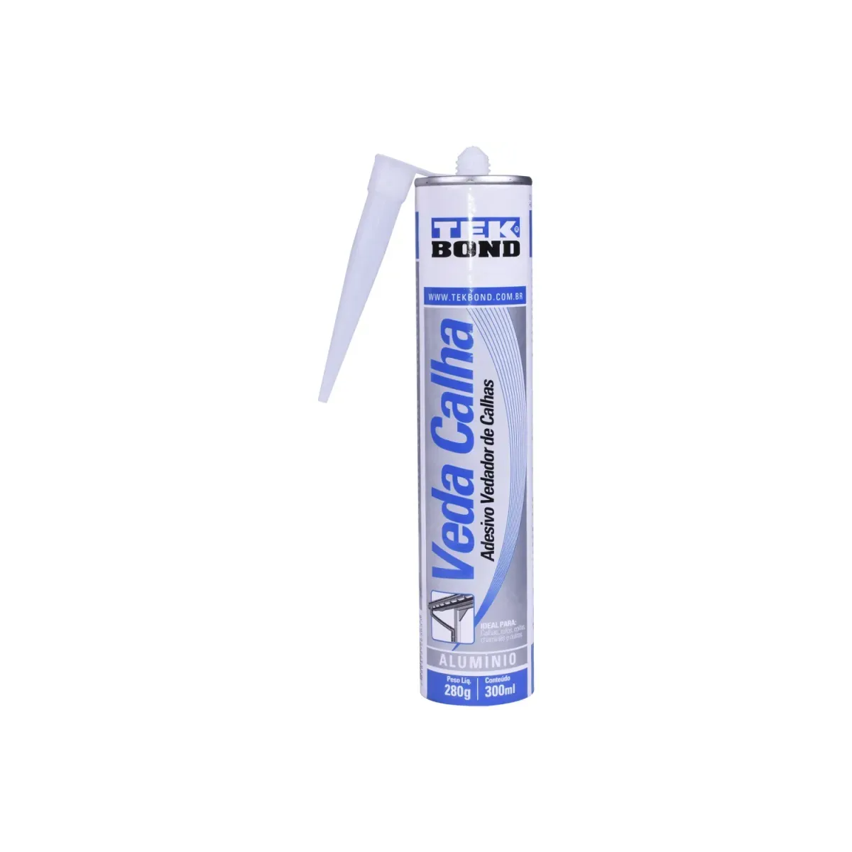 Adesivo Veda Calha Alumínio 280GR - TEKBOND-12941007400