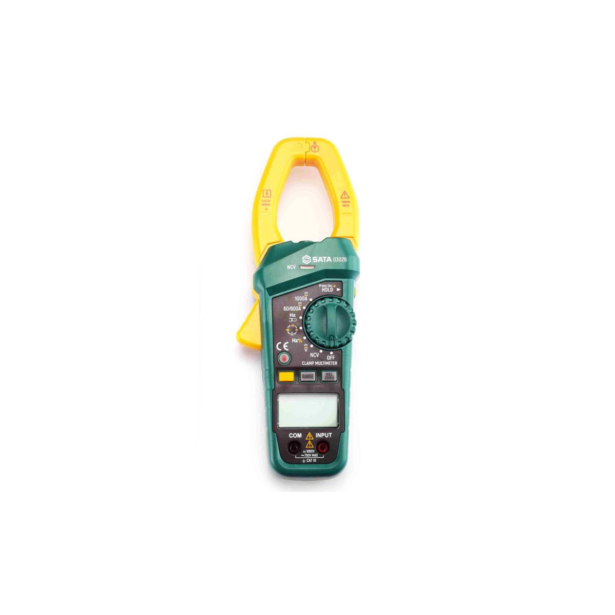 Alicate Amperimetro Cat III - SATA-ST03026