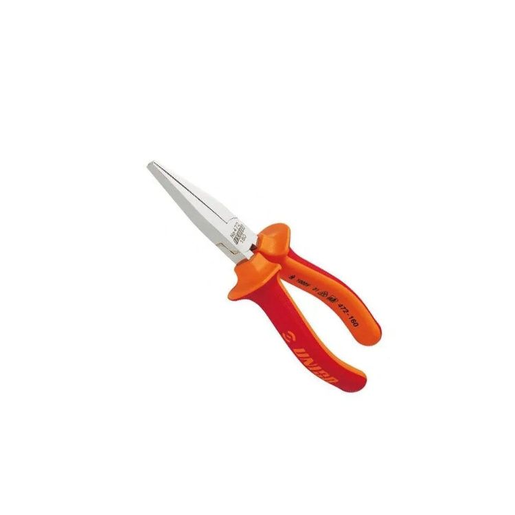 Alicate Bico Chato Longo VDE 160mm - UNIOR-610430BR