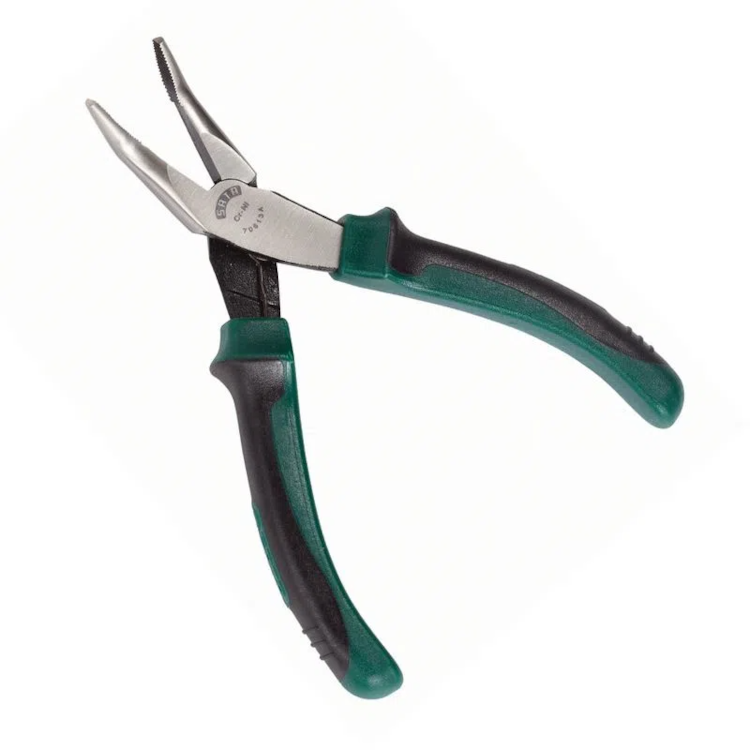 Alicate Bico Meia Cana Curvo 5 - SATA - ST70613AST