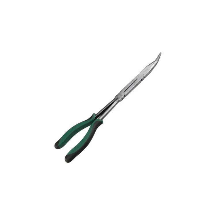 Alicate Bico Meia Cana Curvo Extra Longo 1/2 13 - SATA - ST70721ST