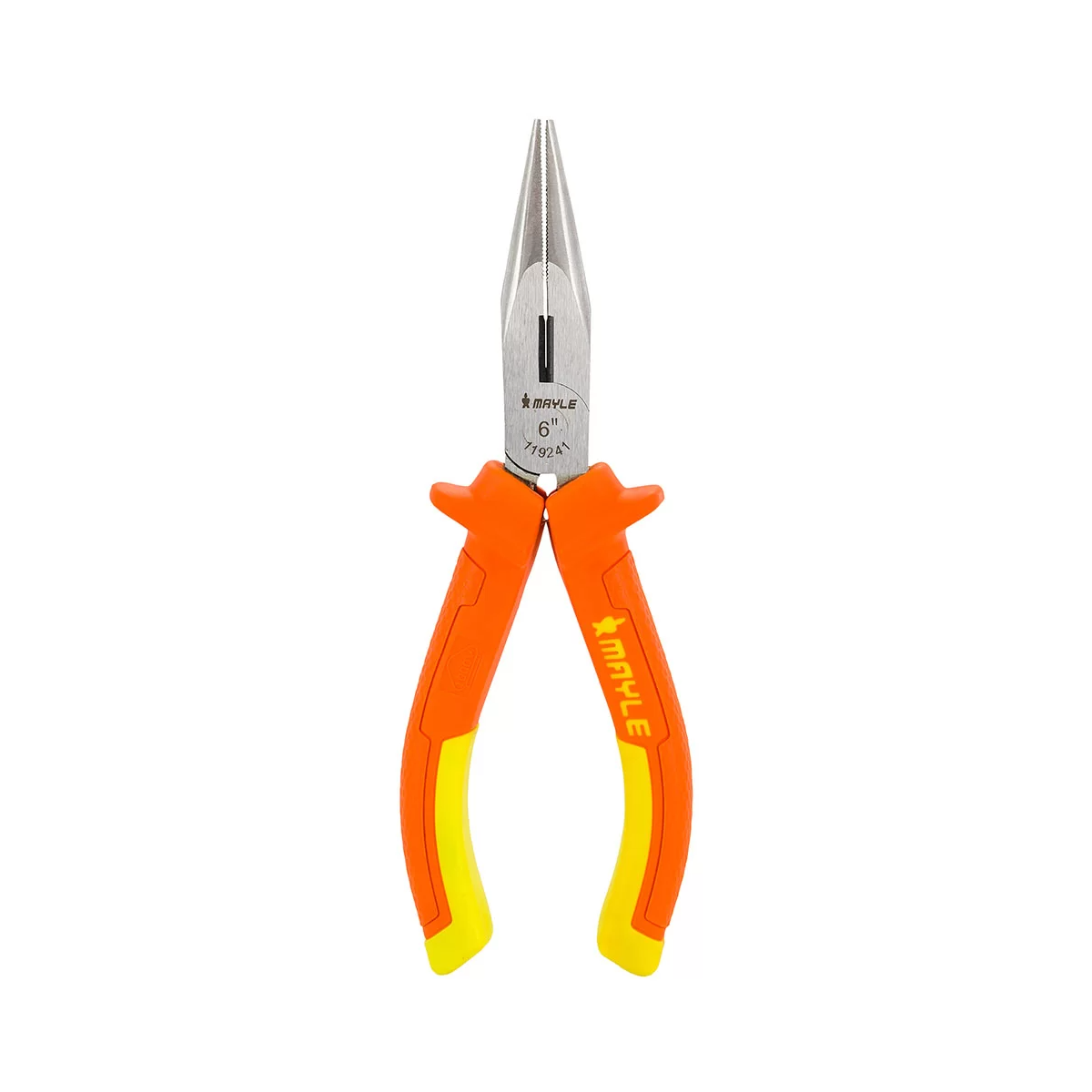 Alicate Bico Meia Cana Isolado Emborrachado 6" - MAYLE-119241M