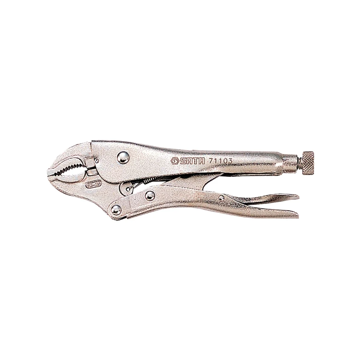 Alicate De Pressão Mordente Curvo 10 - SATA - ST71103ST