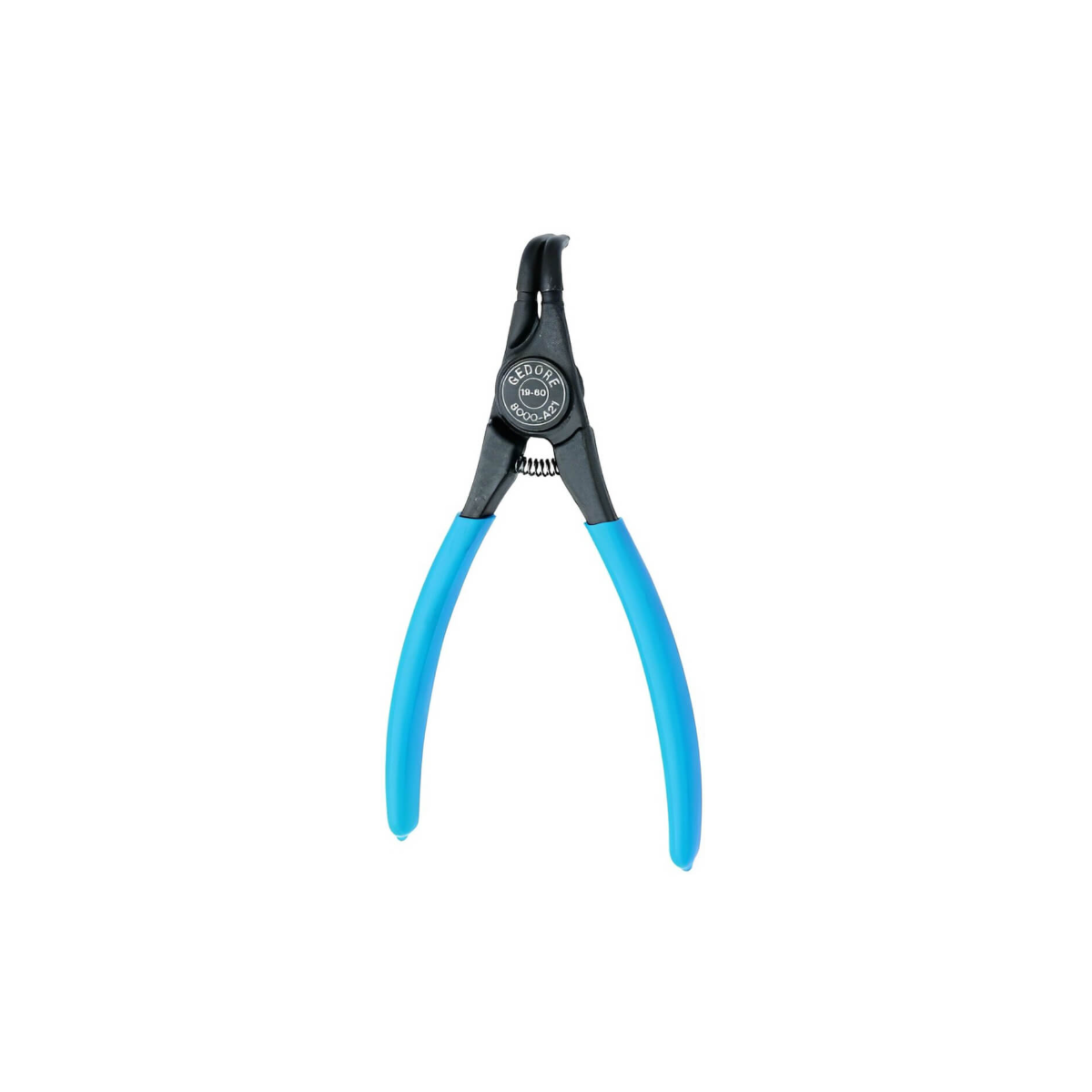 Alicate Para Aneis Externos Bico Curvo 7'' - GEDORE - 8000A21