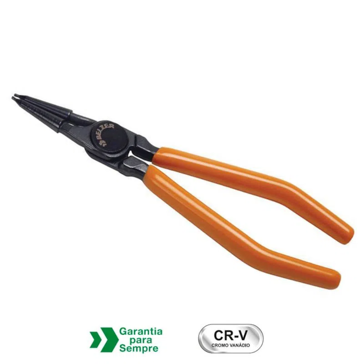 Alicate Para Anéis Internos Bico Reto 5.1/2 8-13mm - BELZER - 219062B