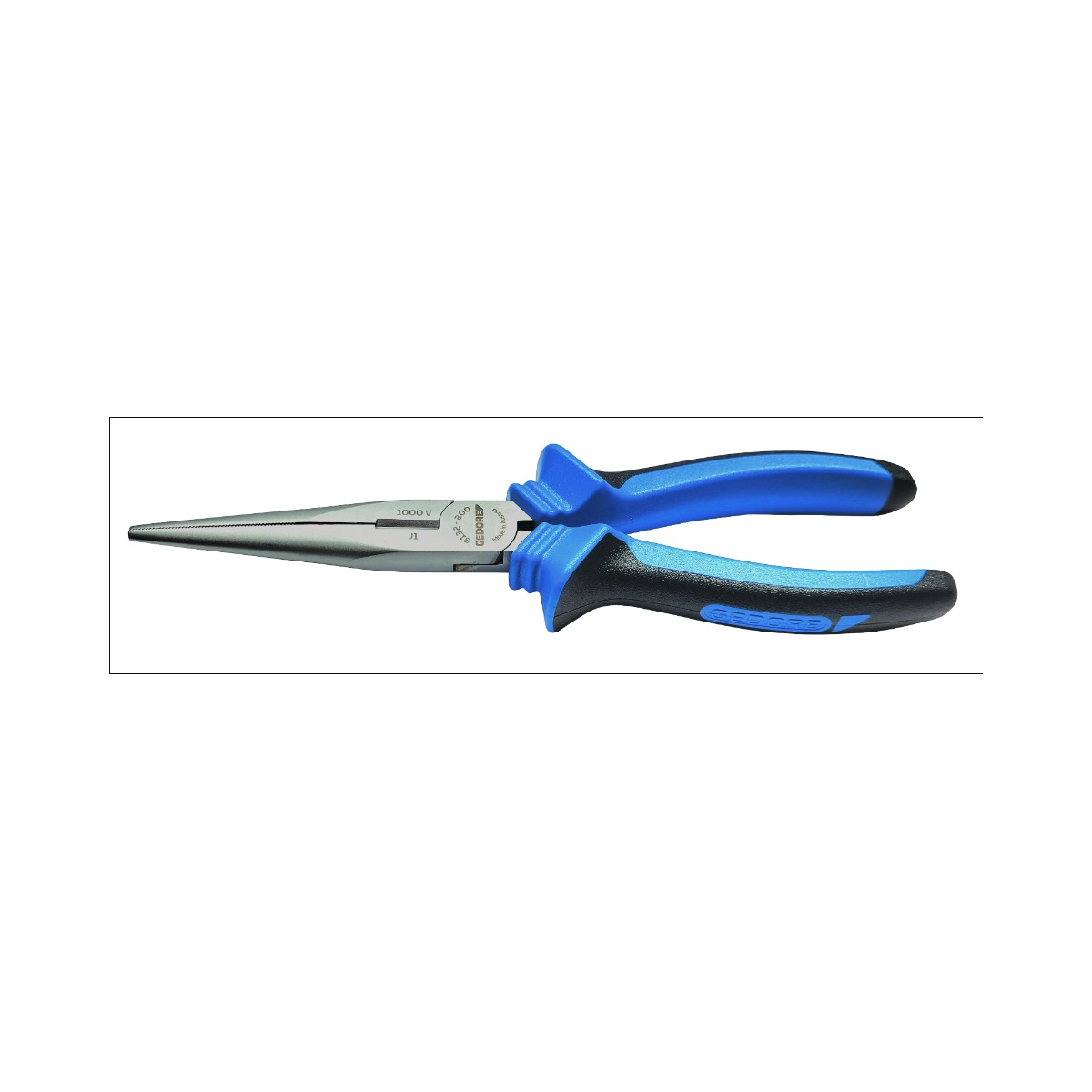 Alicate Tipo Telefone Bico Reto Isolado 5.1/2"  - GEDORE-029.884