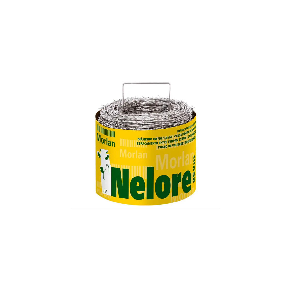Arame Farpado Nelore - MORLAN 1,6mm 250MT-1076
