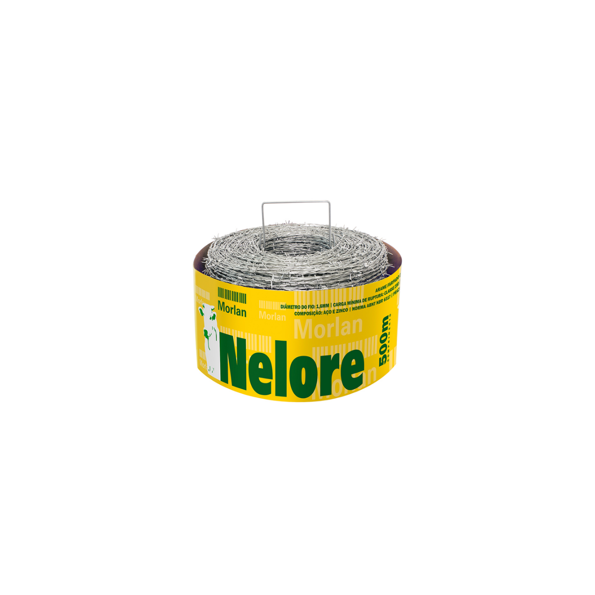 Arame Farpado Nelore - MORLAN 1,6mm 500MT-437621
