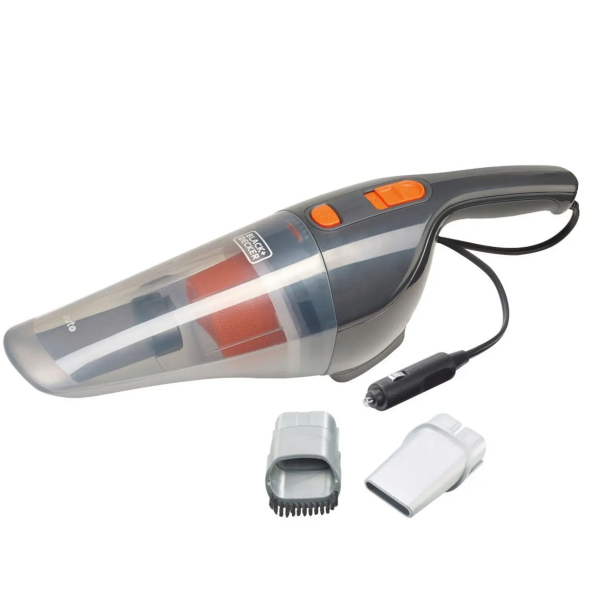 Aspirador de Automóveis 12V 370ml com 2 Acessórios - BLACK&DECKER-BDCV370-LA