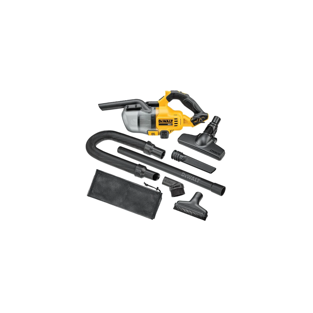 Aspiradora de Pó Portátil 20V MAX sem Bateria e Carregador - DEWALT-DCV501HB-B3