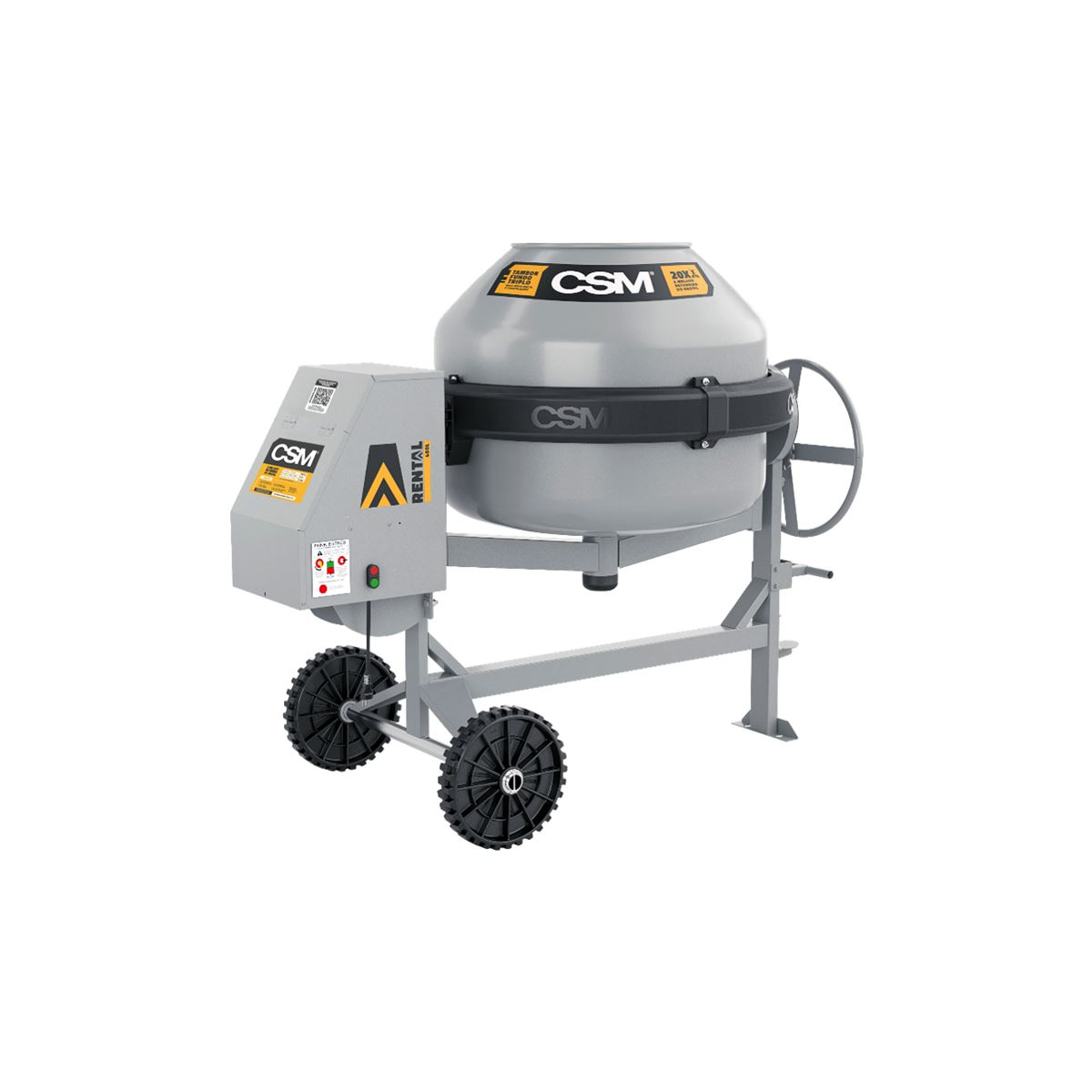 Betoneira Rental 400L Motor 2CV IV Pólos Monofásica 220V - CSM-71000330