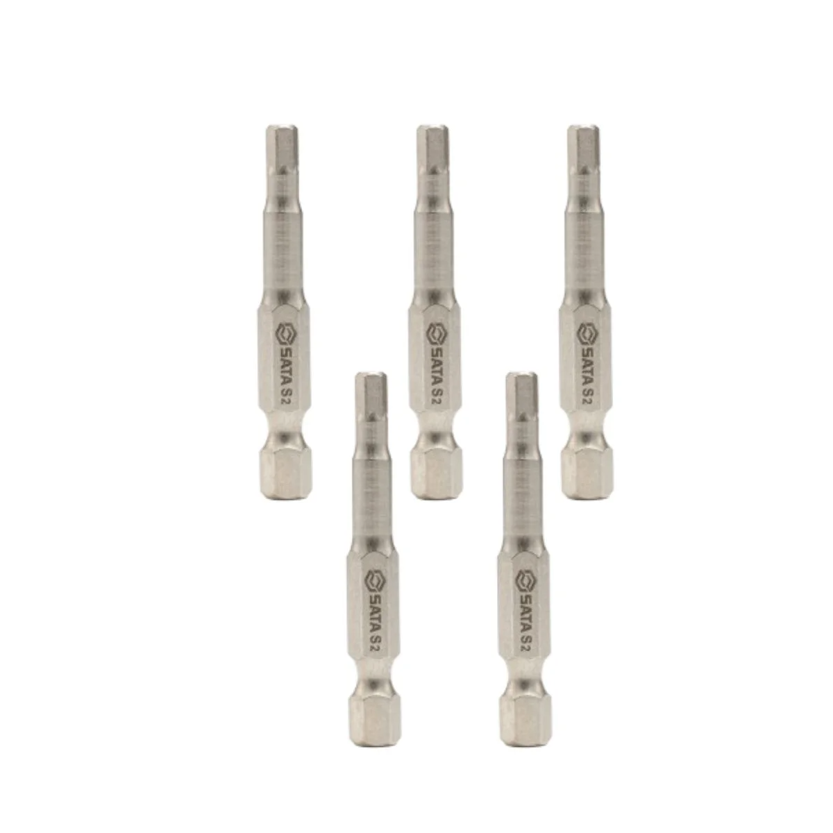Bit Hexagonal de 3mm x 50mm com 5 Unidades - SATA-ST59353