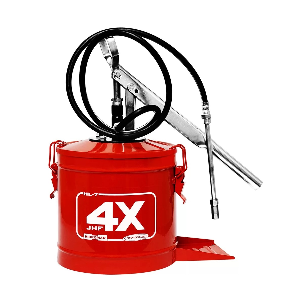 Bomba De Graxa Manual Capacidade Para 7kg Mod. HL-7 - HYDRONLUBZ - 8484