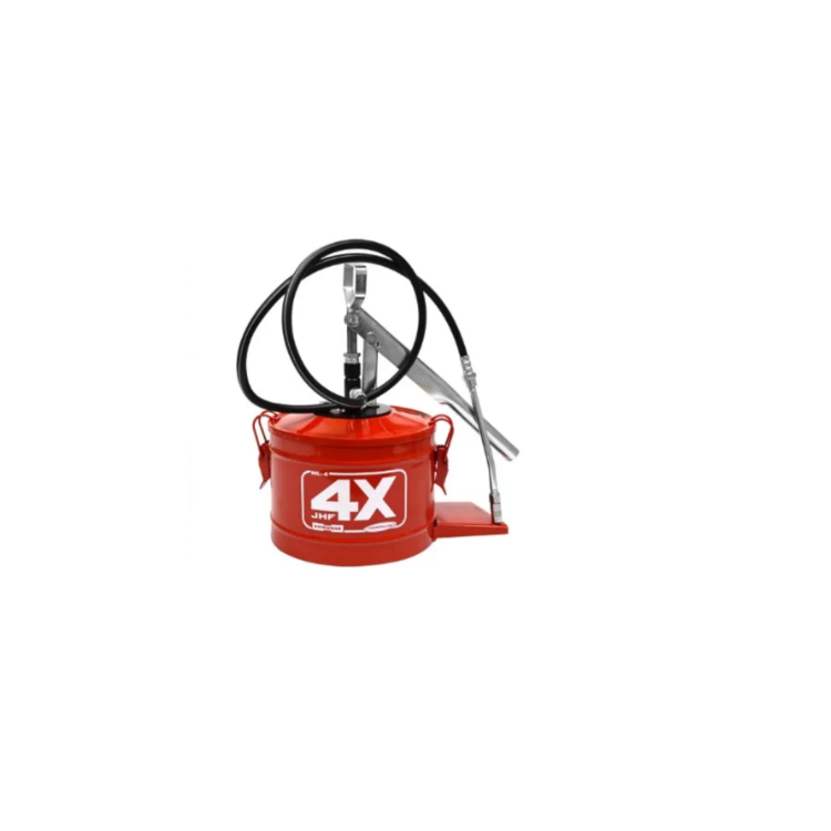 Bomba Manual para Graxa 4KG Vermelho HL-4 - HYDRONLUBZ-8487