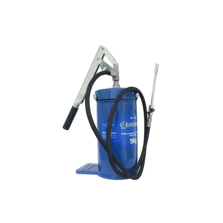 Bomba Manual para Graxa 5kg com disco e valvula -BREMEN-8880