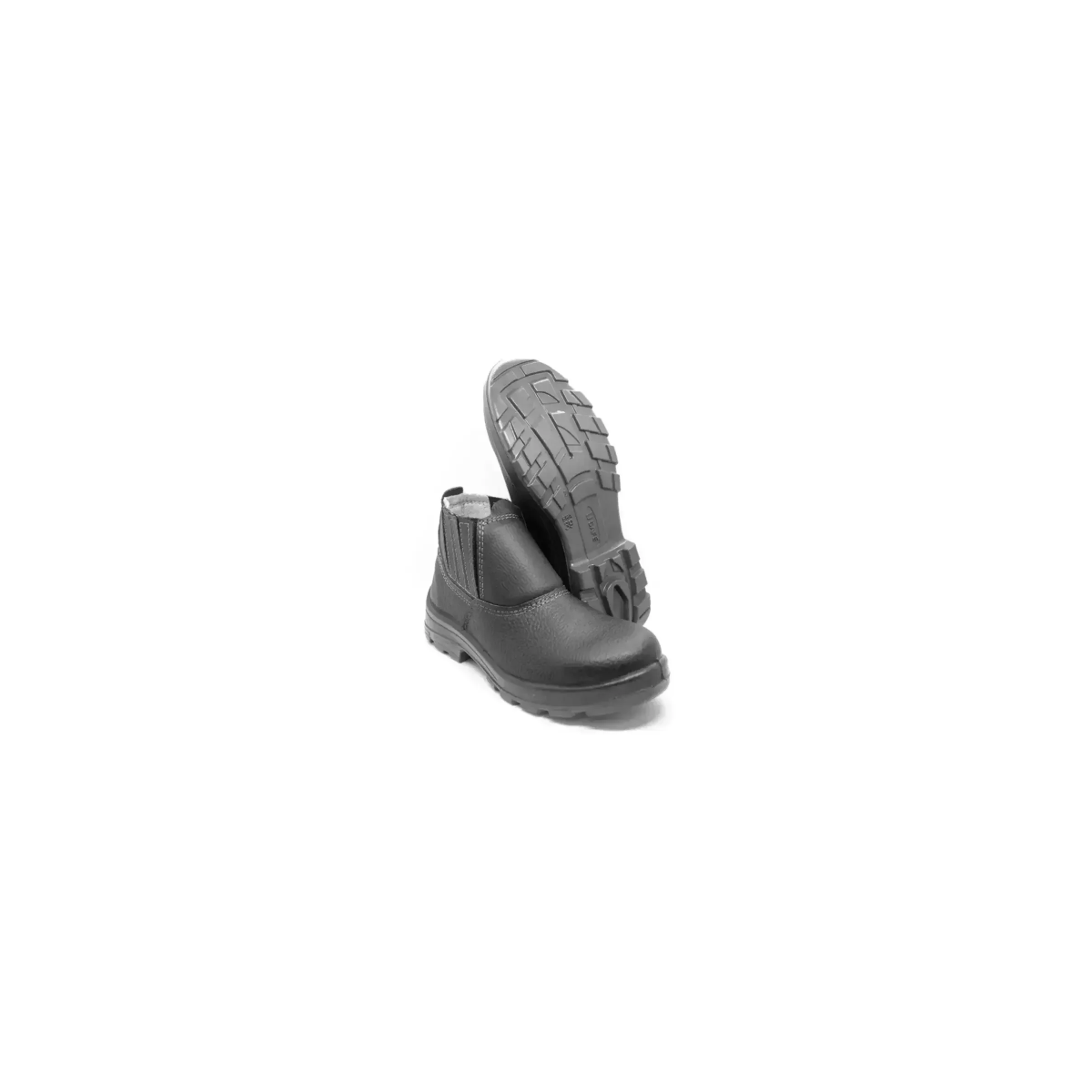 Botina Biqueira PVC Preta N°38 CA 48413 - BRACOl-4098USES4600US
