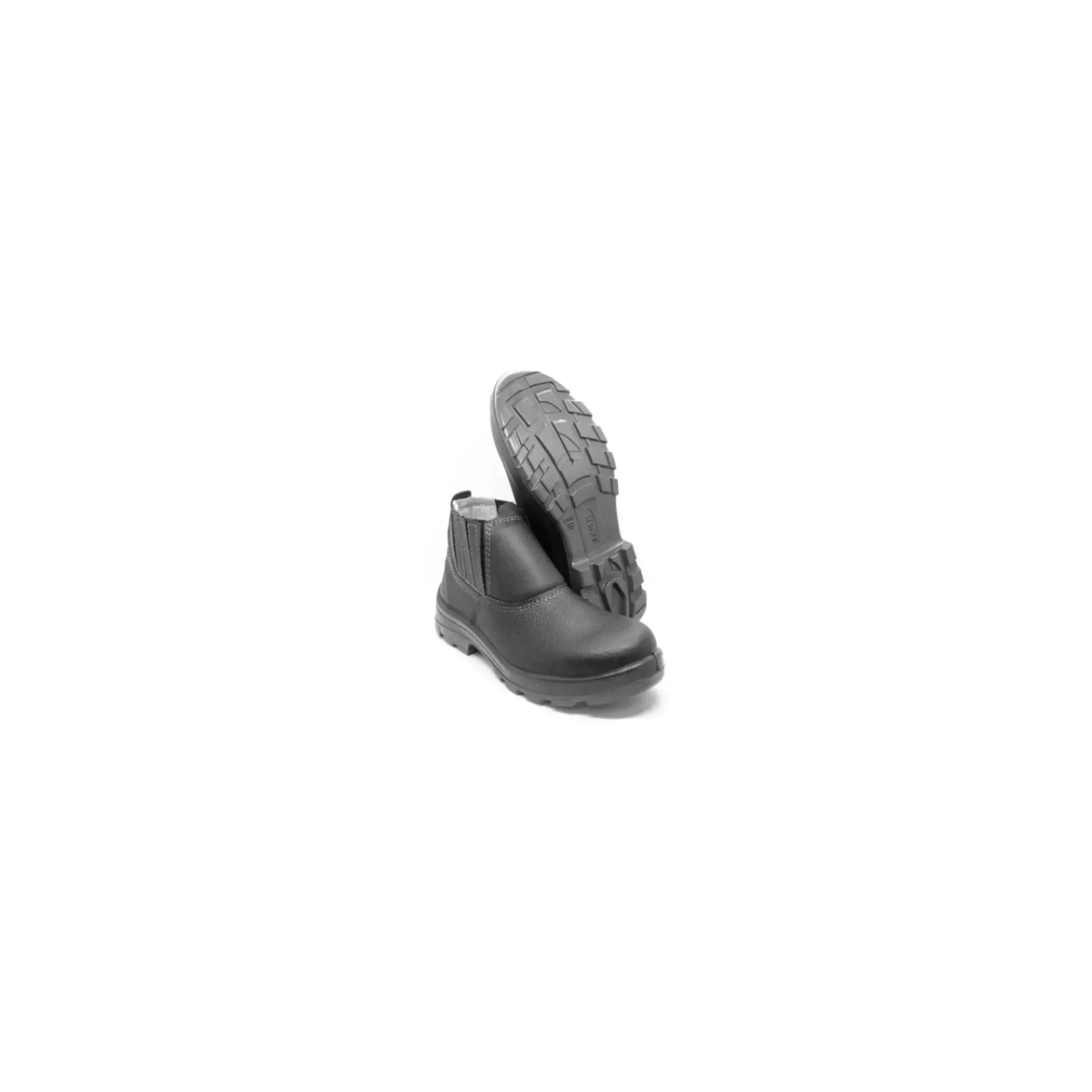 Botina Biqueira PVC Preta N°41 CA 48413 - BRACOl-4098USES4600US