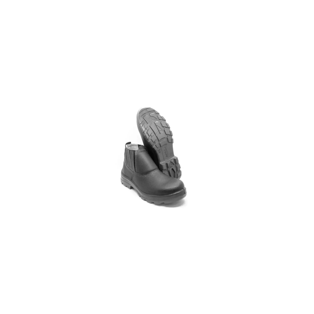 Botina Biqueira PVC Preta N°43 CA 48413 - BRACOl-4098USES4600US
