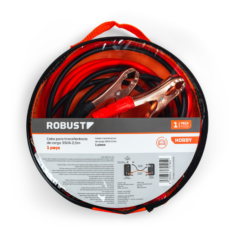 Cabo de Transferencia de Carga 350A 2,5M - ROBUST-S15100001