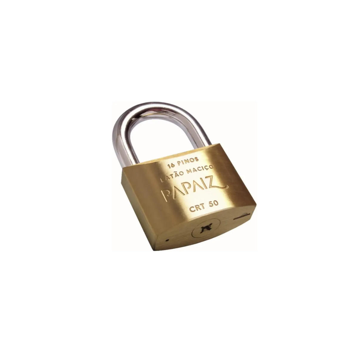 Cadeado Chave Tetra 50mm CRT50 16 Pinos - PAPAIS-101500CX