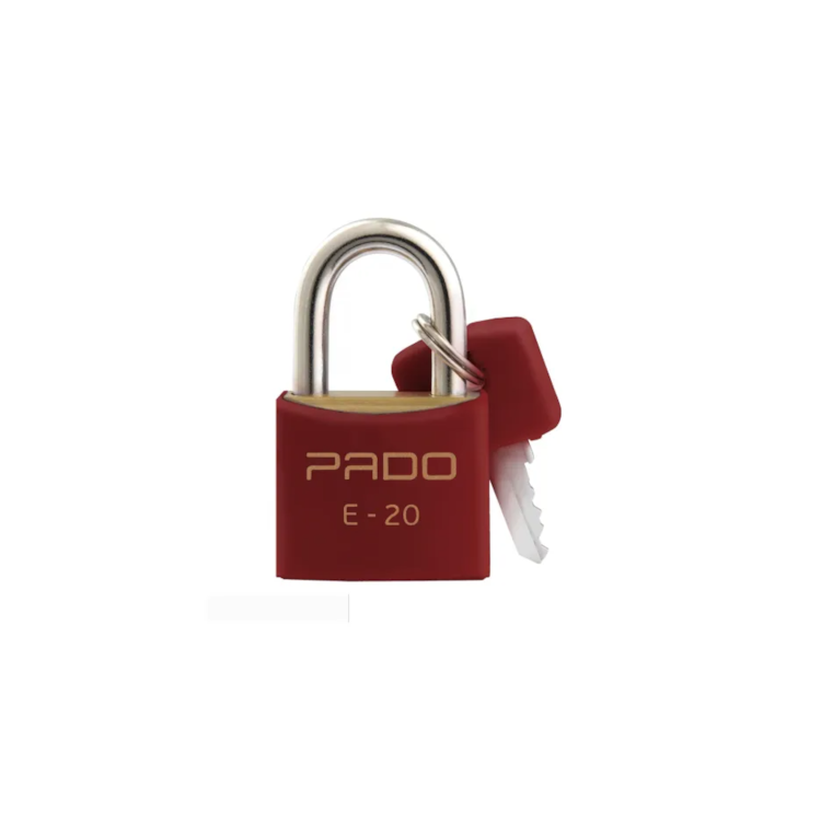 Cadeado em Latão Vemelho 20 MM - Pado-51016410