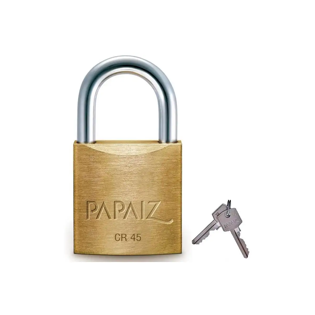 Cadeado Standard Latão CR 45 Mesmo Segredo PAPAIZ-100450CX01