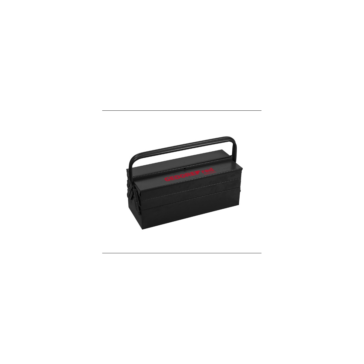 Caixa de Ferramentas Sanfonada Black Edition 5 Gavetas - GEDORE-3301654