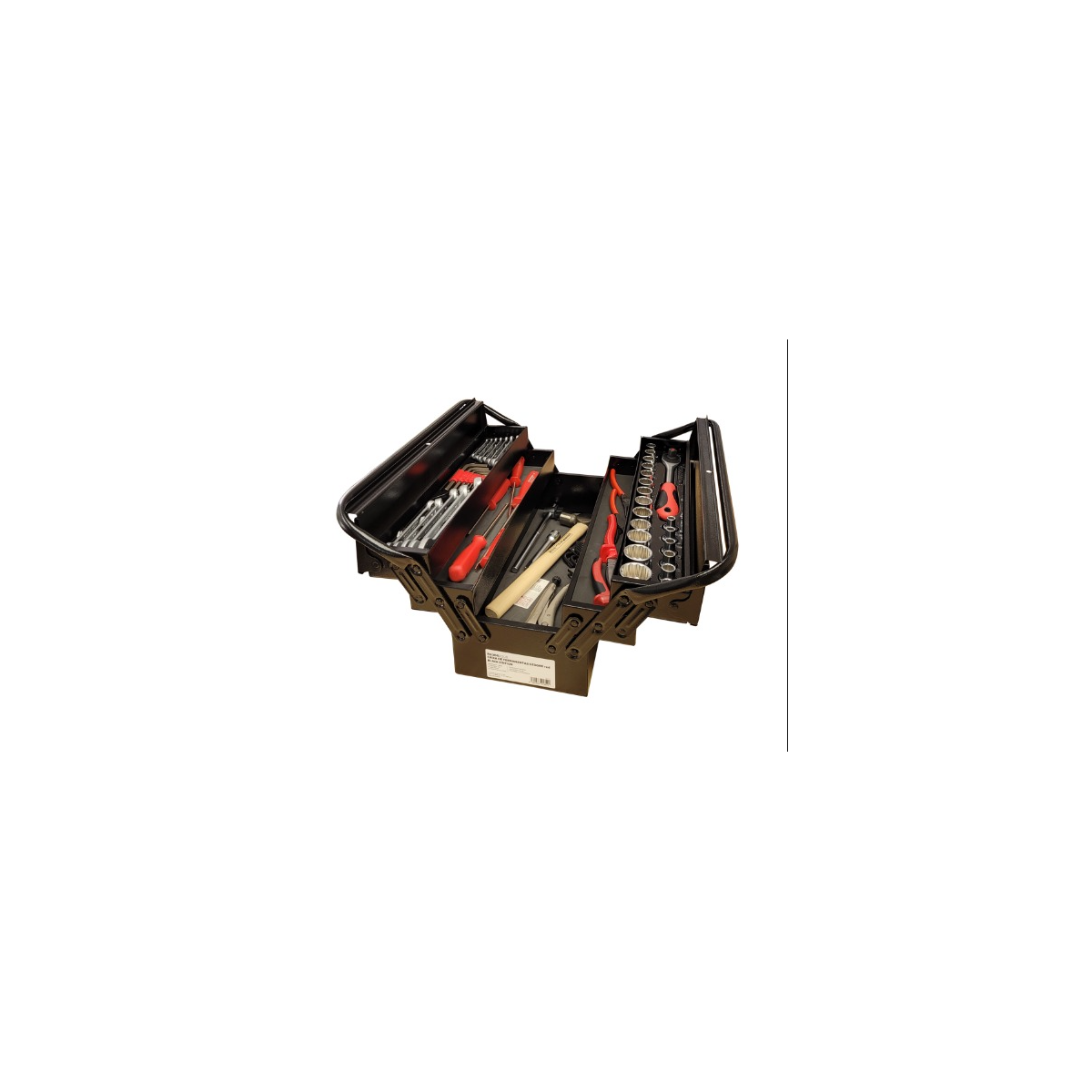 Caixa Sanfonada com Ferramentas Black Edition 64 Peças (1 conjunto) - GEDORE-3301634
