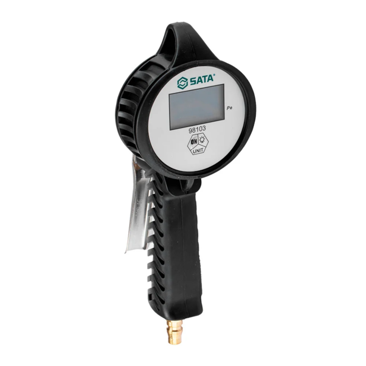 Calibrador De Pneus Digital Pistola - SATA - ST98103SC