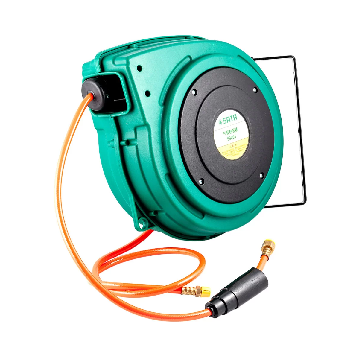 Carretel Retrátl Com Mangueira 10M - SATA - ST98001SC