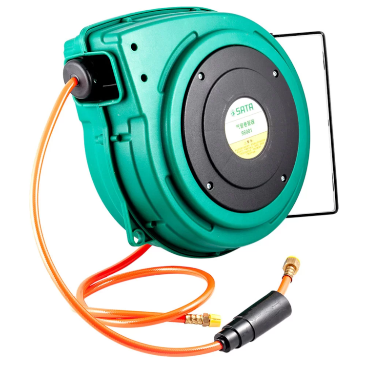 Carretel Retrátl Com Mangueira 10M - SATA - ST98001SC