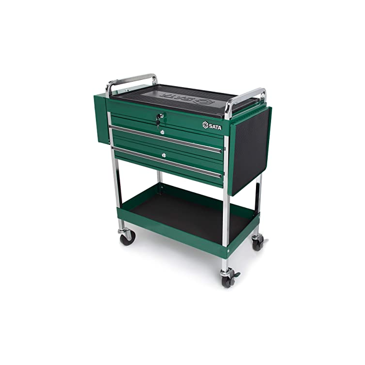 Carro Para Ferramentas 2 Gavetas Gabinete - SATA - ST95118SC