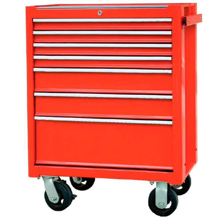 Carro Para Ferramentas Com 7 Gavetas Vermelho - SATA - STTB3007XSC
