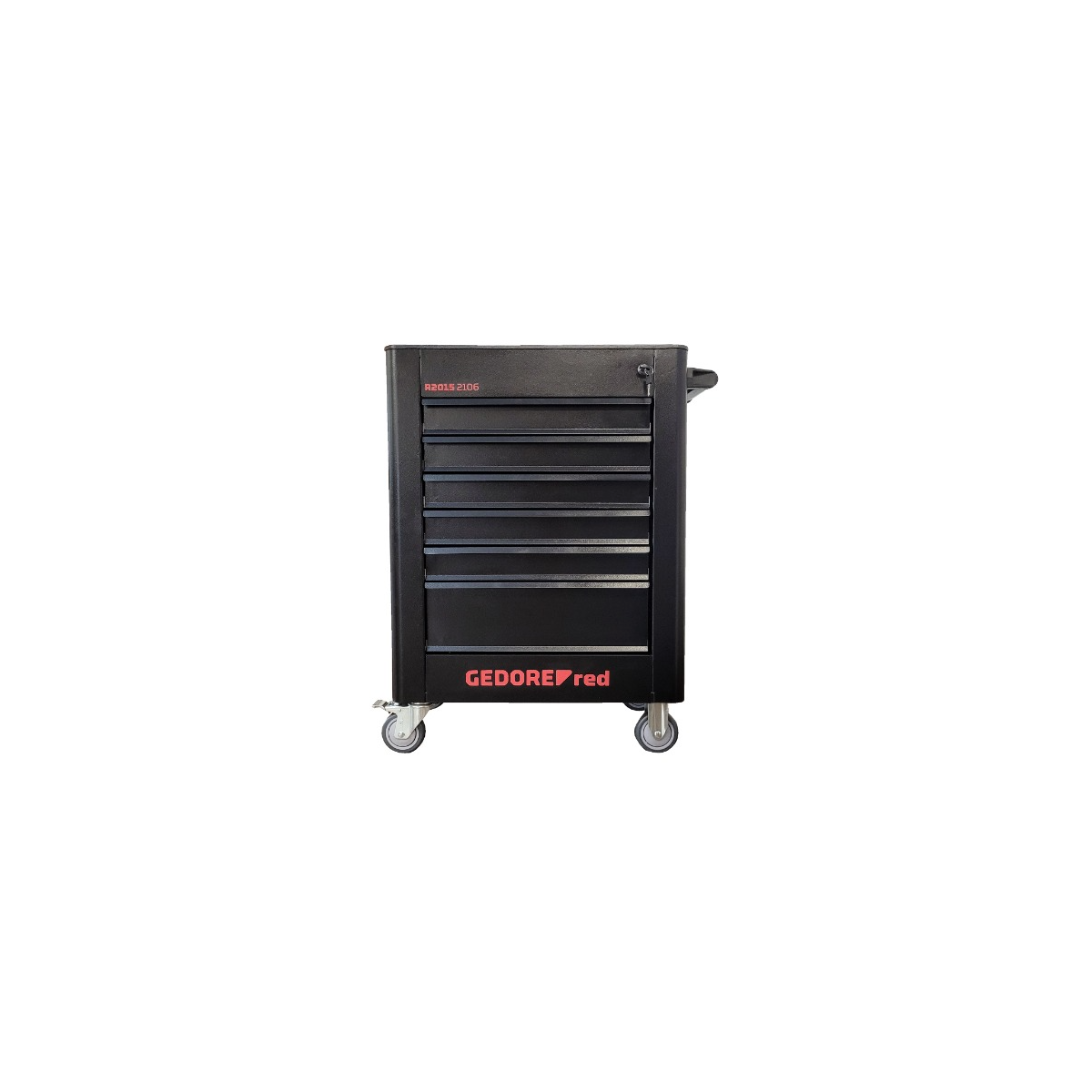 Carro para Ferramentas Essencial Black 6 Gavetas - GEDORE-3301666