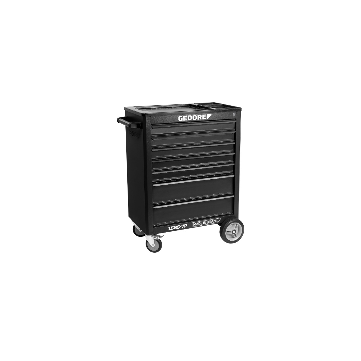 Carro para Ferramentas Preto 7 Gavetas - GEDORE-007.257