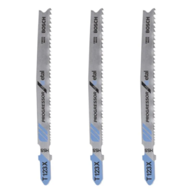 Cartela Com 3 Lâminas de Serra Tico-Tico - BOSCH-T123X