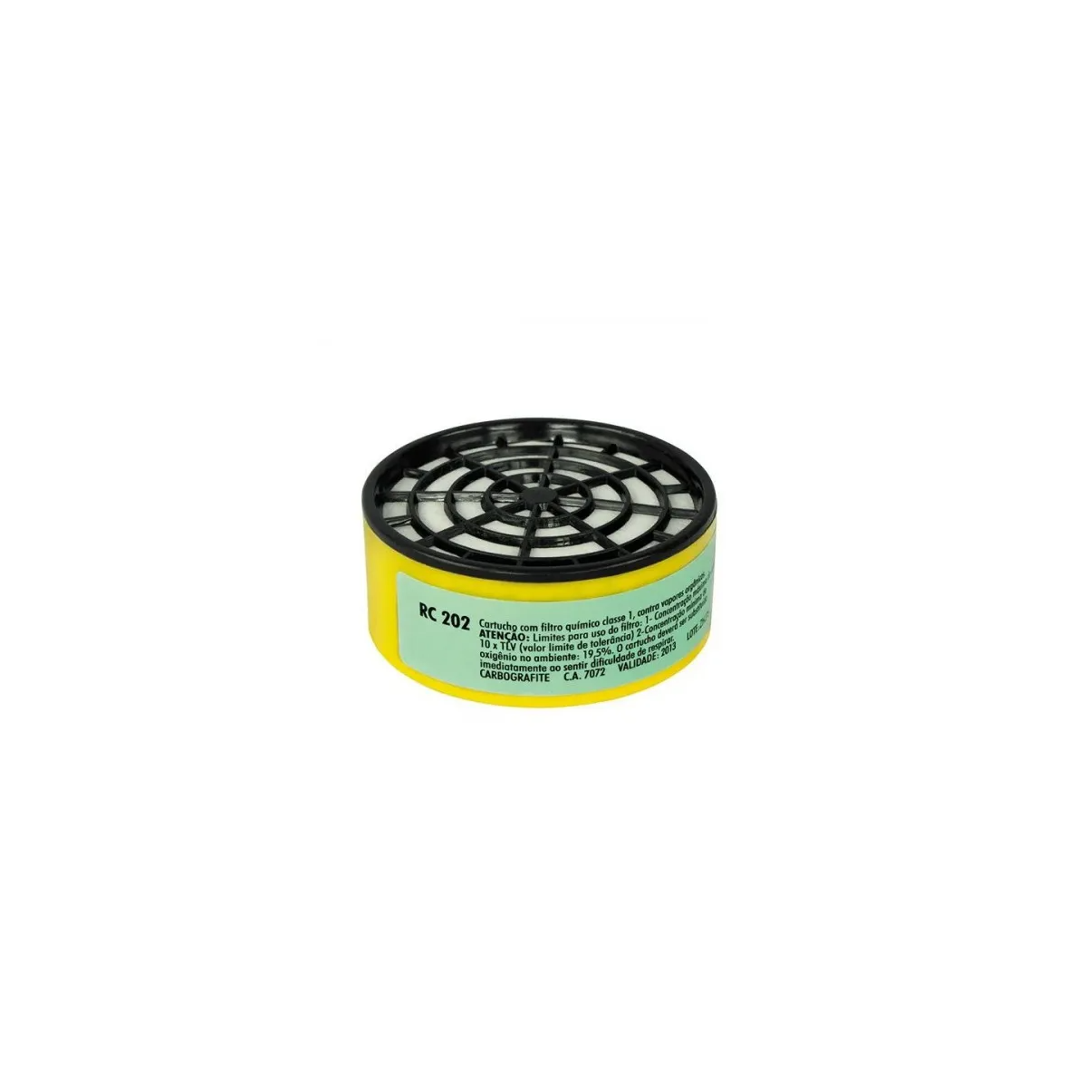 Cartucho com Filtro Químico RC202 para Respirador CG306 - CARBOGRAFITE-12120312