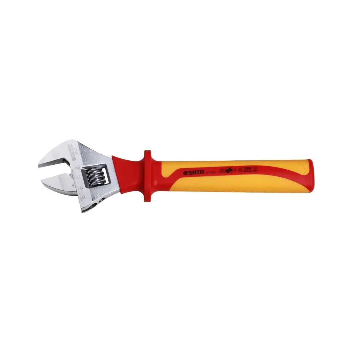 Chave Ajustável Isolada 6" 1000V VDE - SATA-ST47101SC